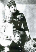 Princess Louise with her children